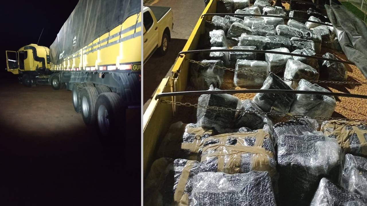 Operação da Polícia Militar apreende 2,250 kg de maconha e detém três indivíduos em Corbélia