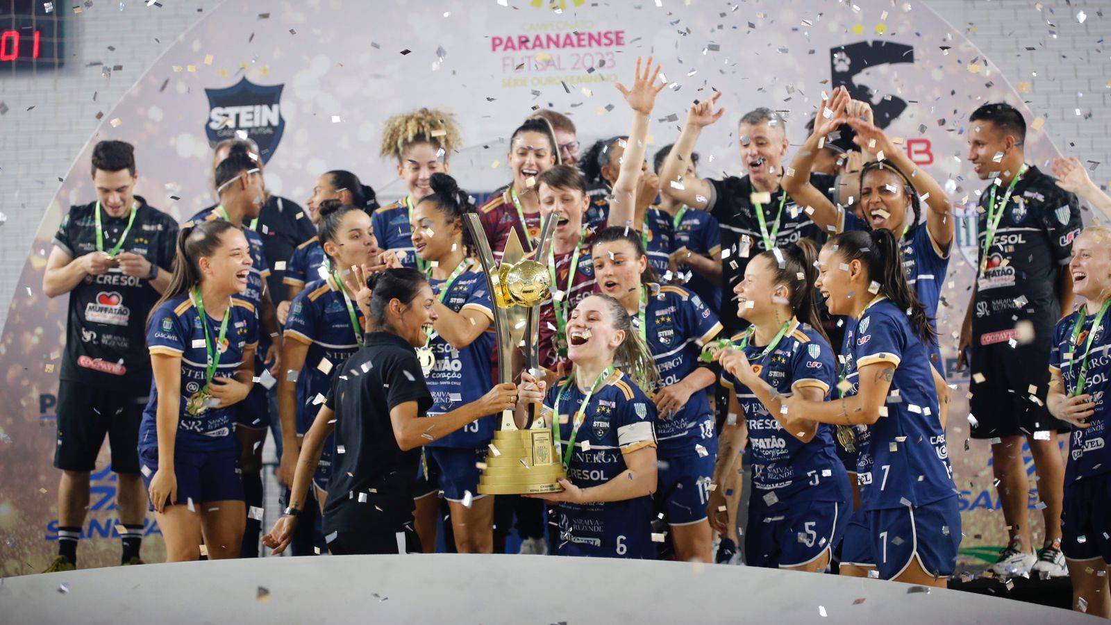 Stein Cascavel Futsal conquista o Tricampeonato Paranaense com vitória sobre ADTB/Telêmaco Borba