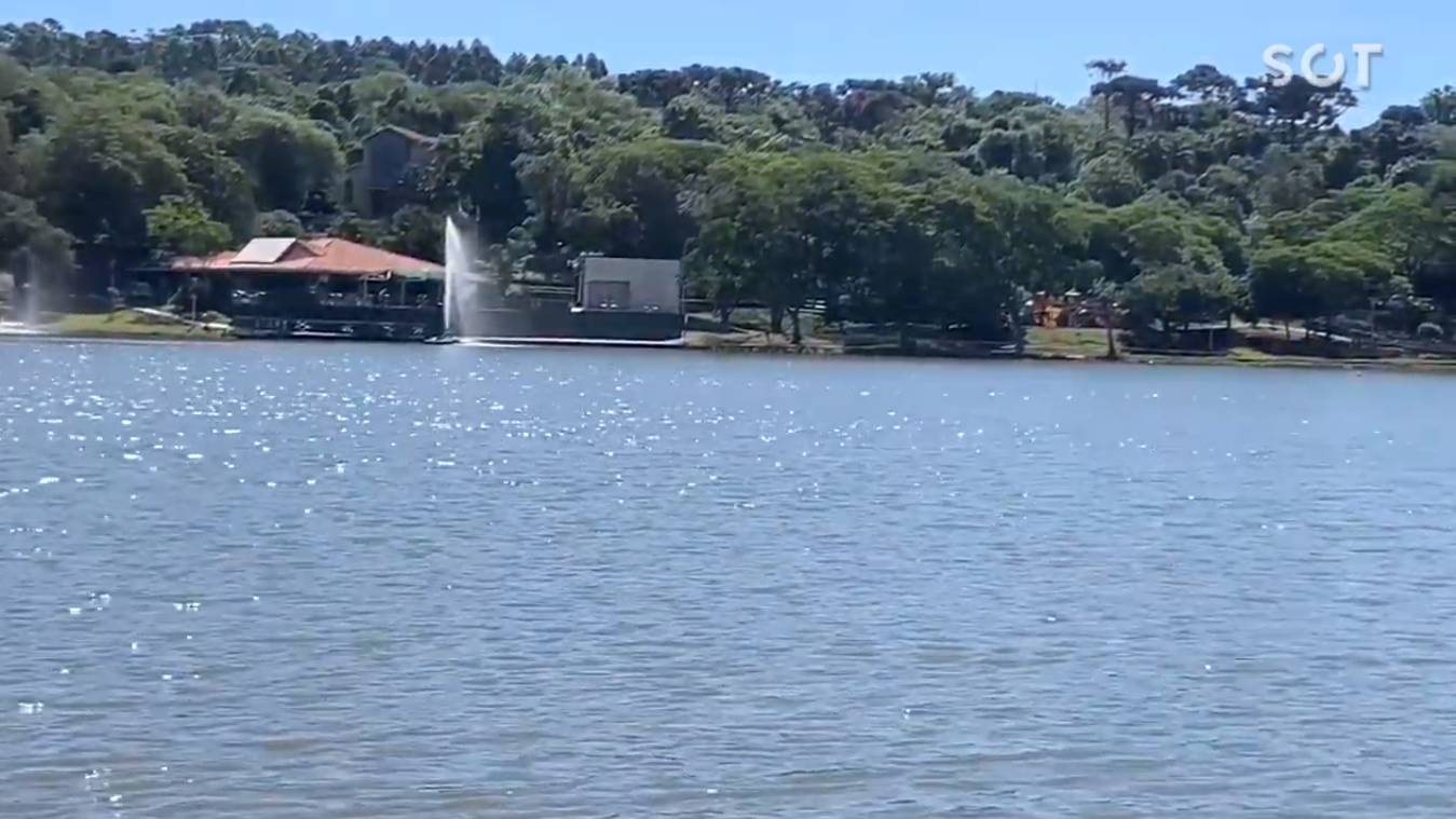 Bombeiros interditam brinquedos quebrados no Lago Municipal de Cascavel