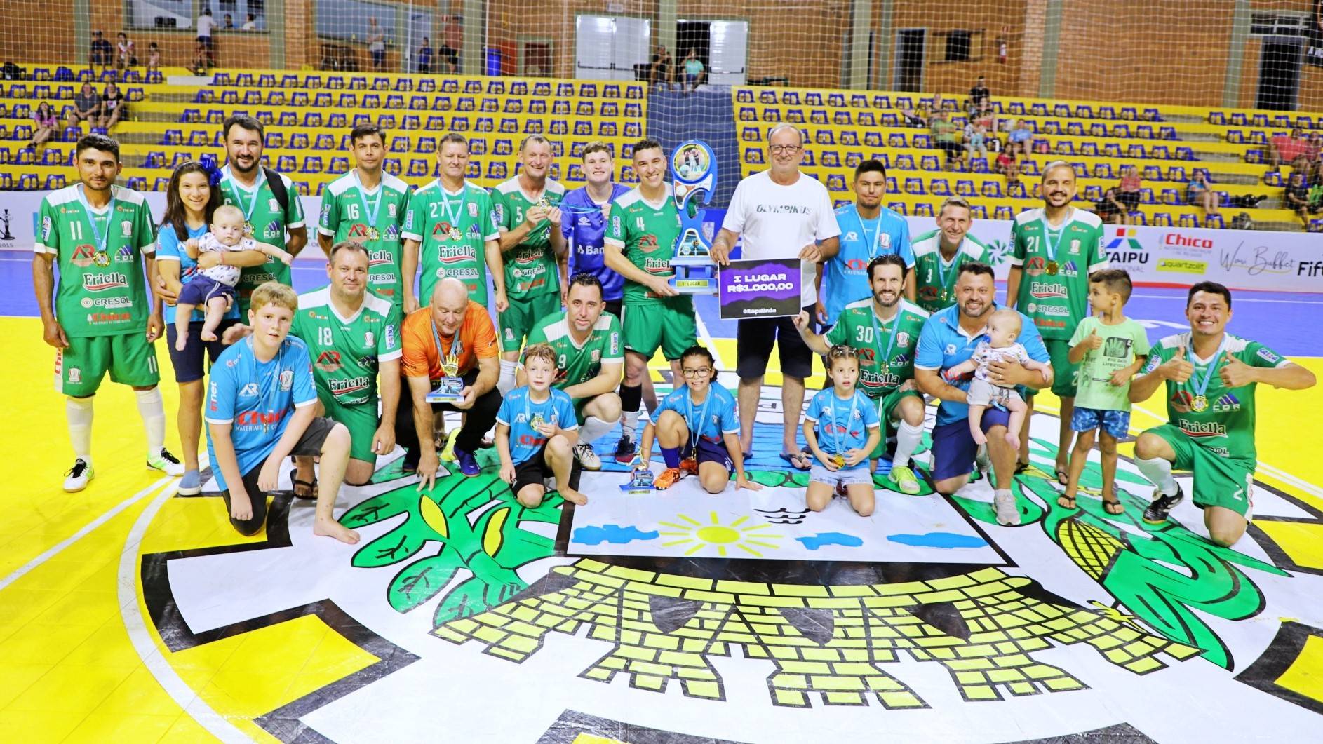 Itaipulândia: RC Sonorizações conquista o título do Municipal de Futsal Quarentinha