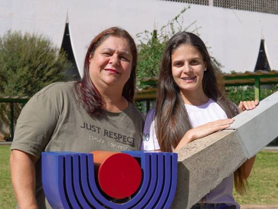 Mãe e filha: unidas pela Unioeste e pelo sonho de um futuro melhor