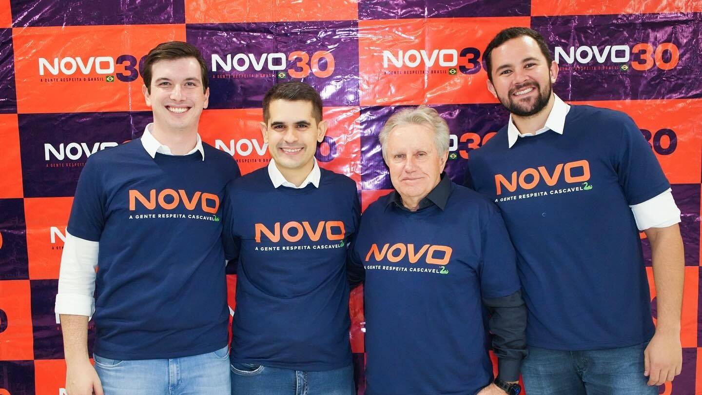 NOVO renova executiva e avança com pré-candidatura de Mecabô