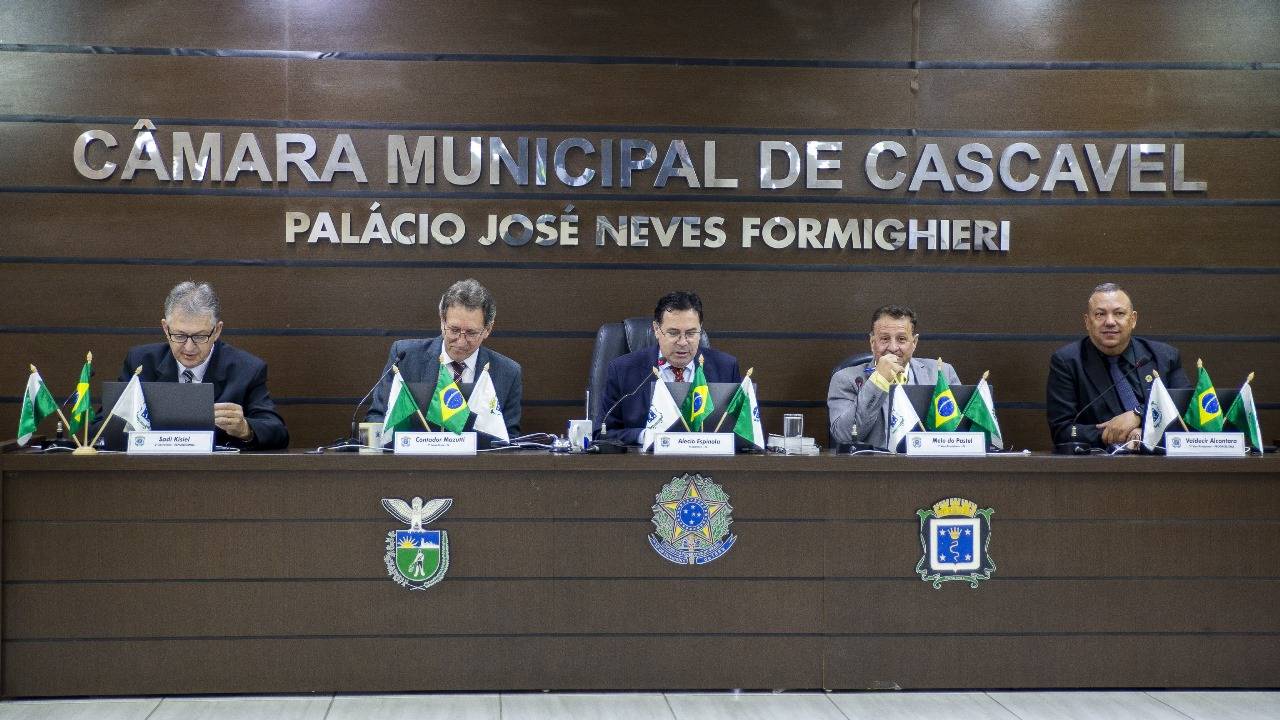 Câmara Municipal aprova projetos para turismo e eventos em Cascavel