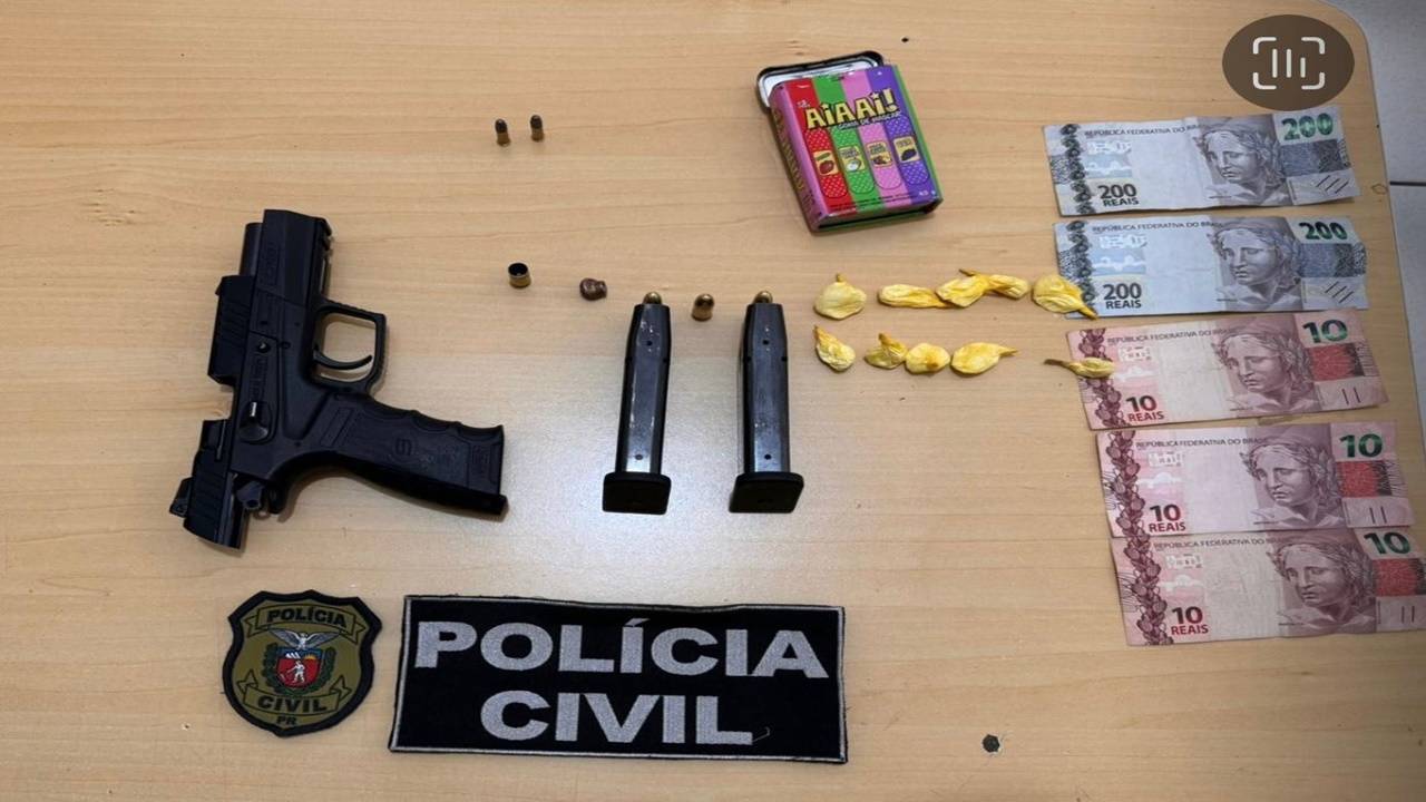 Polícia Civil de Matelândia prende homem em flagrante e apreende adolescente envolvido em roubo