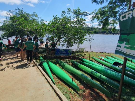 CRC comemora aniversário de 40 anos do Lago Municipal com Festival de Canoagem