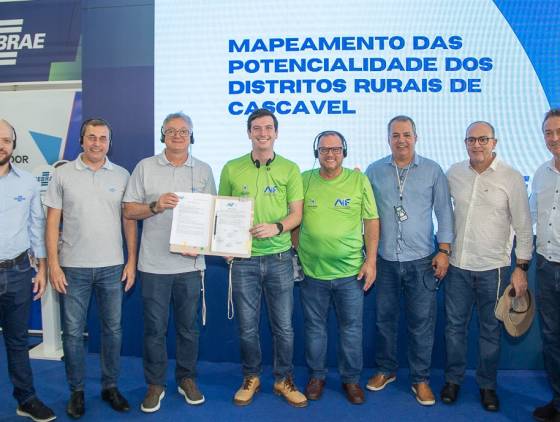 Mapeamento dos distritos rurais de Cascavel é anunciado no Show Rural