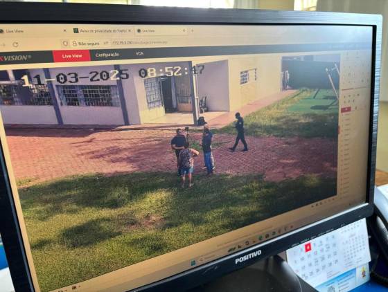 Ginásio do Jardim Panorama de Toledo recebe câmeras de monitoramento de longo alcance