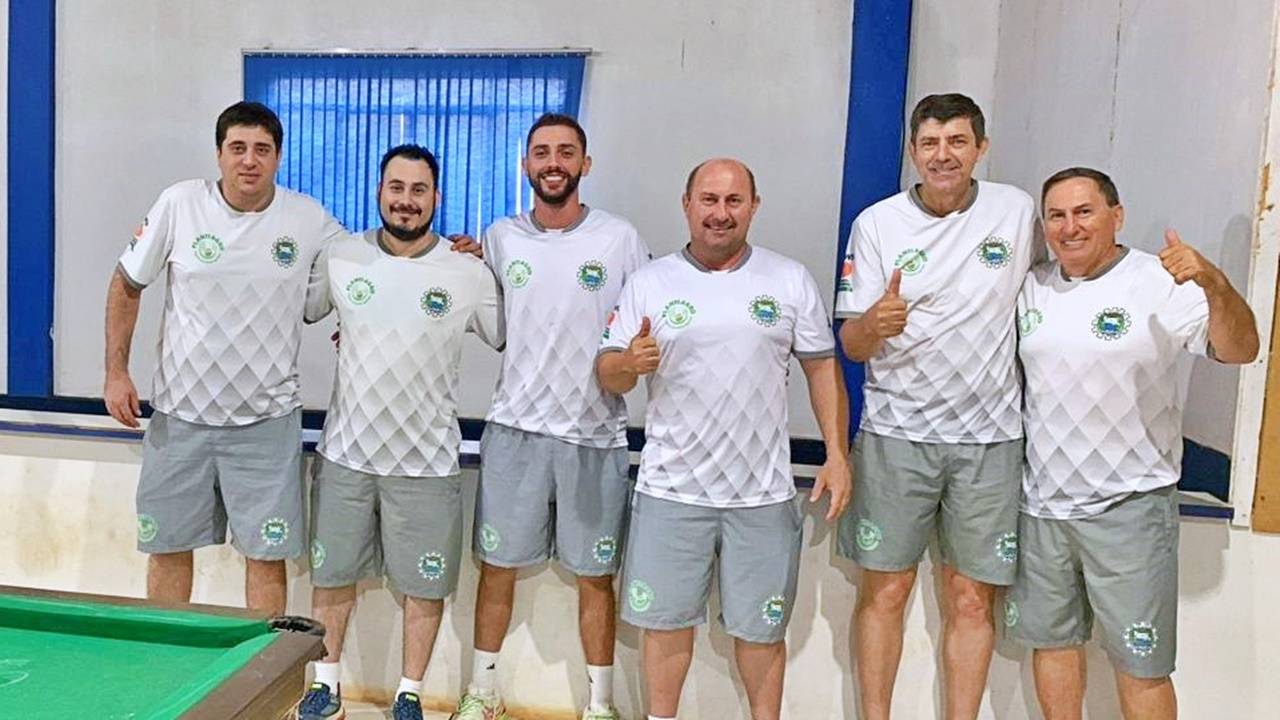 Bocha de Itaipulândia vence oito de nove jogos disputados na 1ª Etapa do Campeonato Paranaense