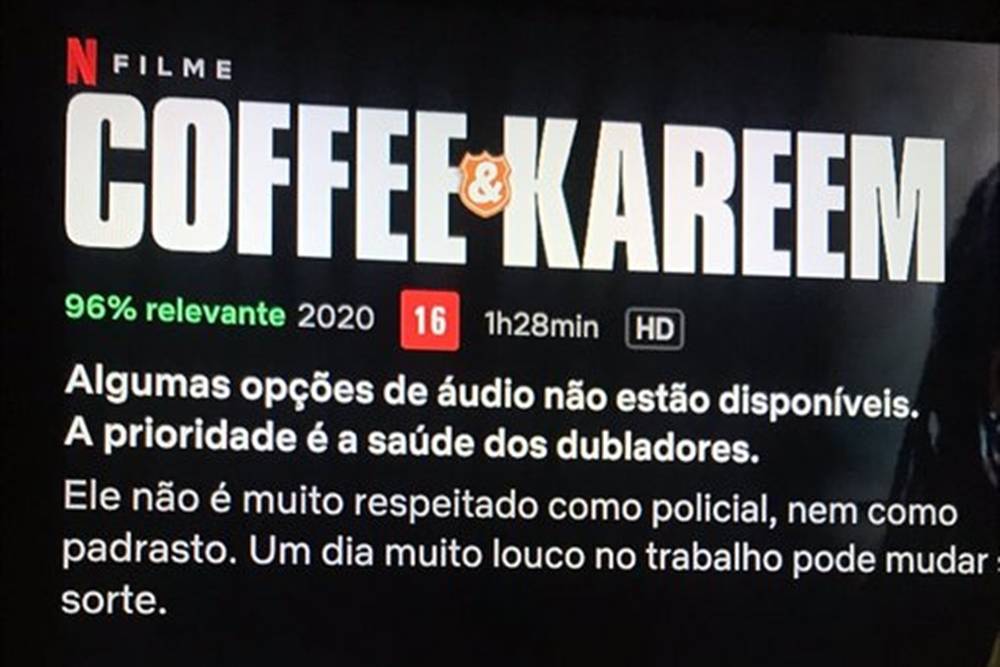 Netflix suspende a dublagem de filmes e séries por causa do coronavírus