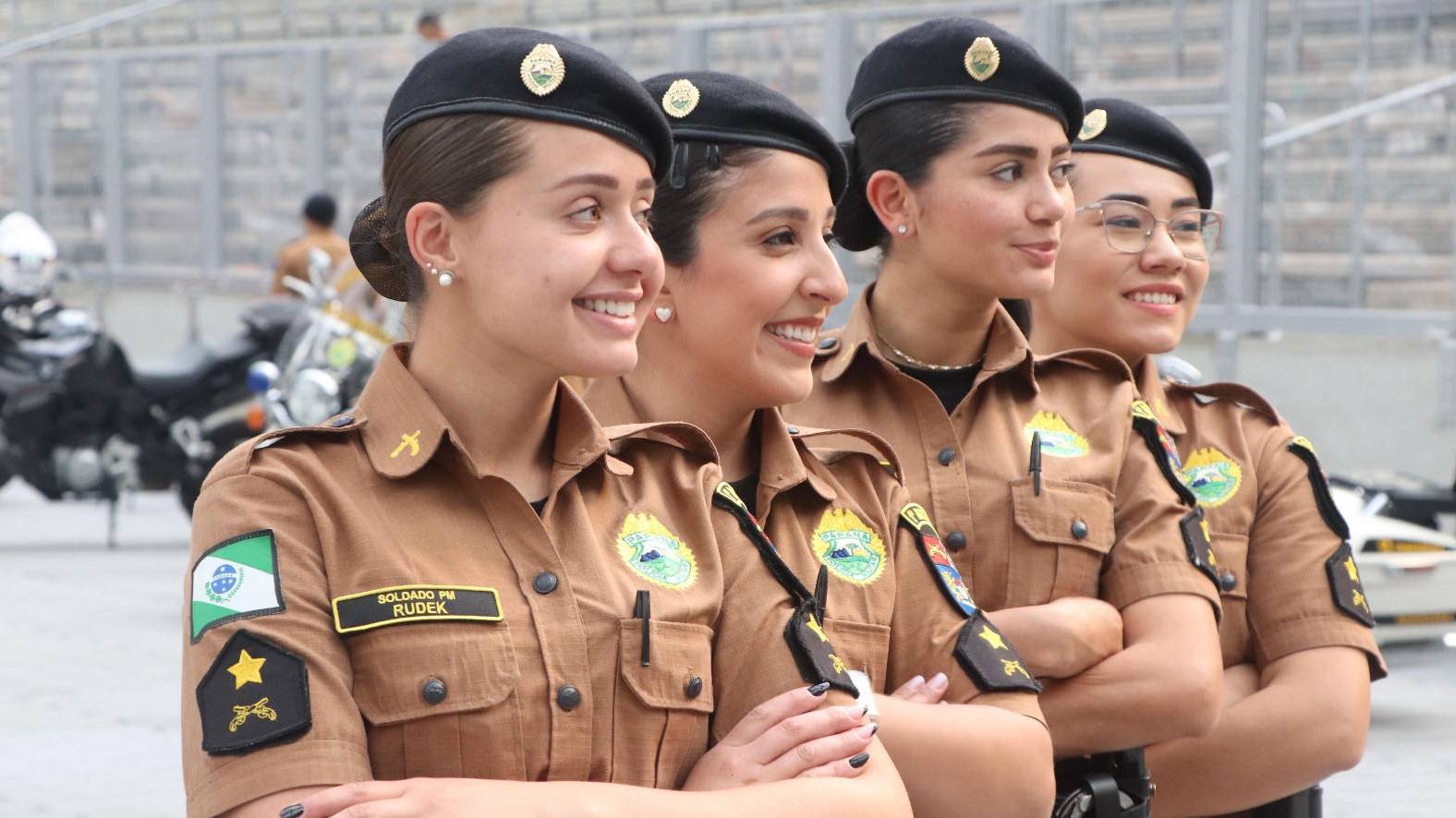467 mulheres fazem parte da nova turma de policiais militares no Paraná