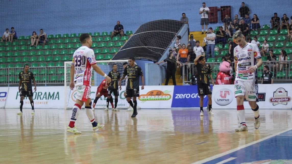 Cascavel Futsal é derrotado pelo Esporte Futuro por 4 a 2 pela Série Ouro