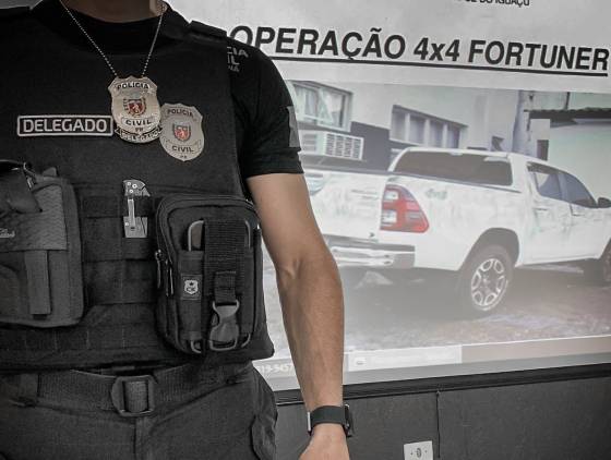 Operação 4x4 Fortuner: Polícia Civil desarticula quadrilha especializada em furto de caminhonetes