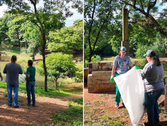 Mutirão de Limpeza revitaliza Lago de Corbélia e proporciona mais qualidade de vida para a população