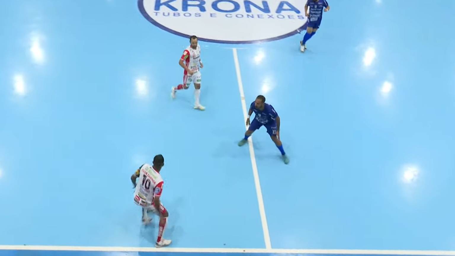 Cascavel Futsal empata em jogo acirrado contra o Ampére pelo Campeonato Paranaense