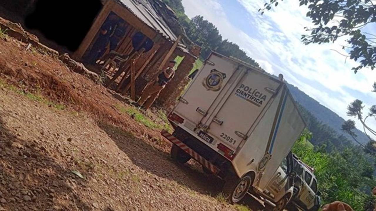 Homem é encontrado morto após cortar dedo do pé com machado no sudoeste do Paraná