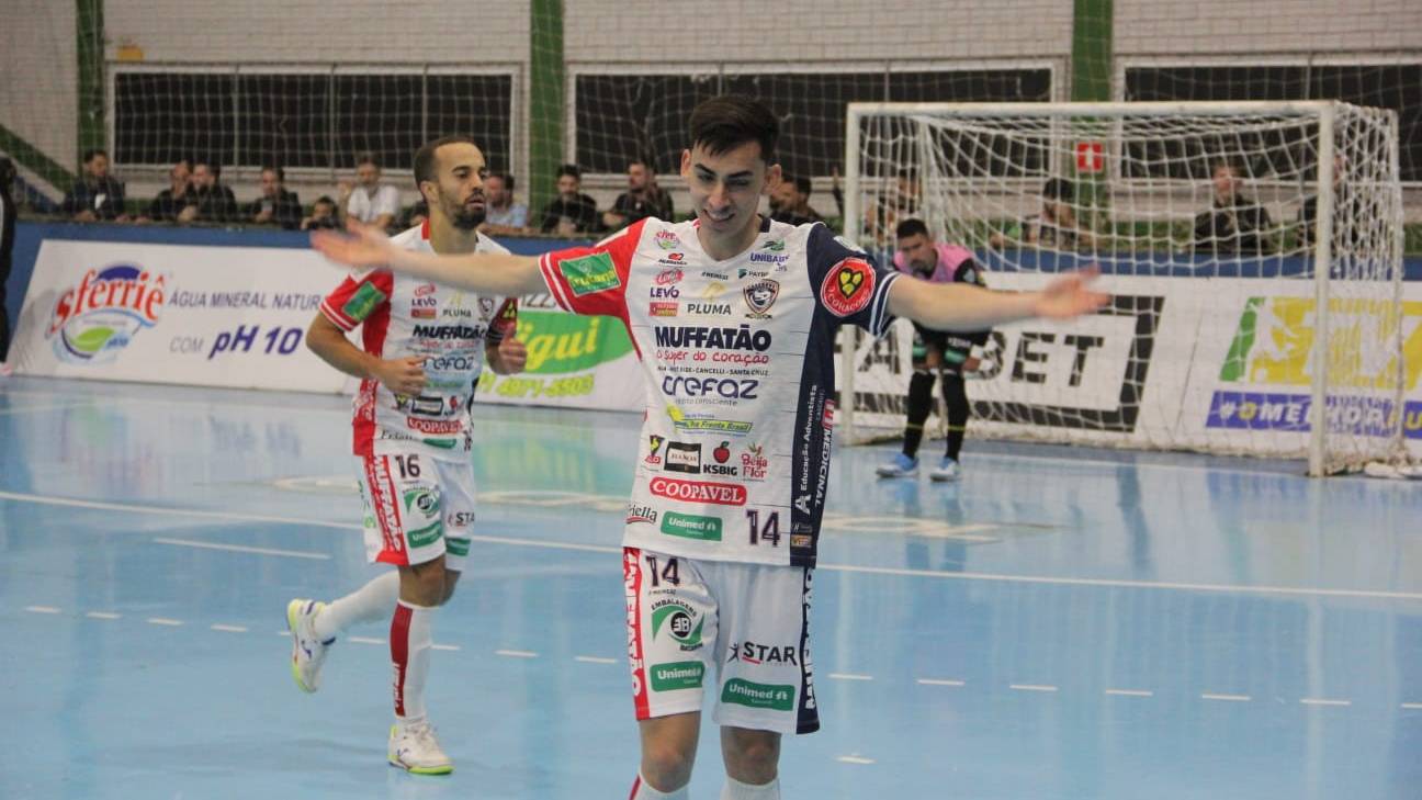 Cascavel Futsal empata diante do Santo André em jogo eletrizante e mantém quinta posição na tabela