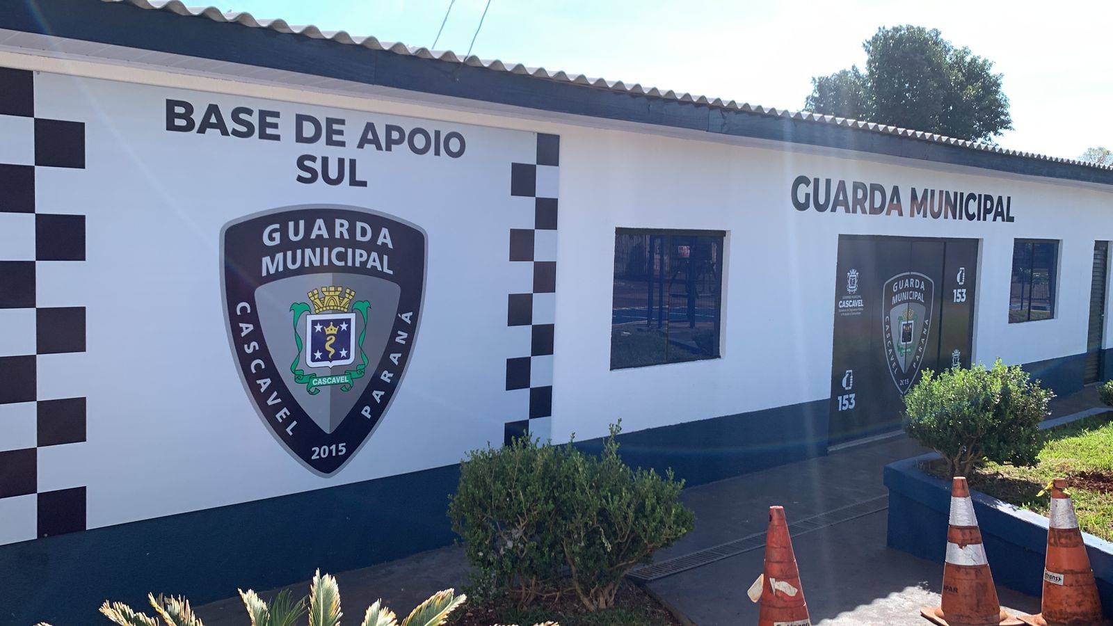 Guarda Municipal de Cascavel ganha base renovada no Bairro Cascavel Velho
