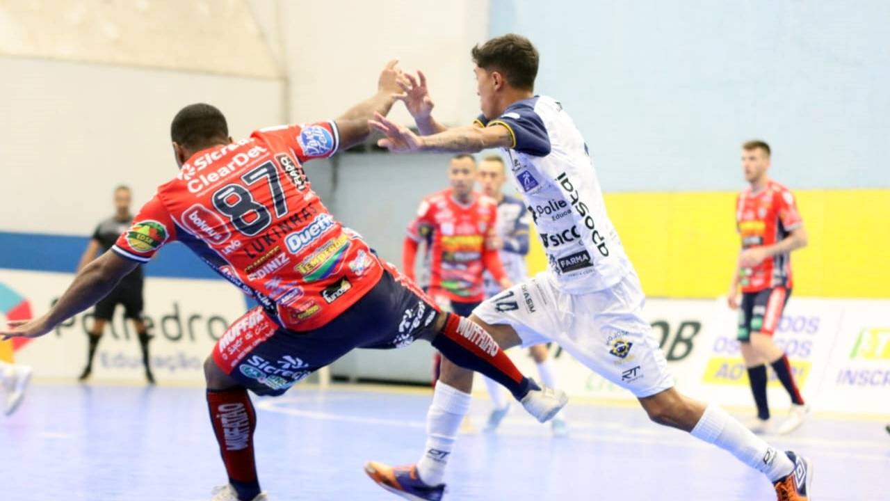 Cascavel Futsal é derrotado pelo São José na Liga Nacional de Futsal