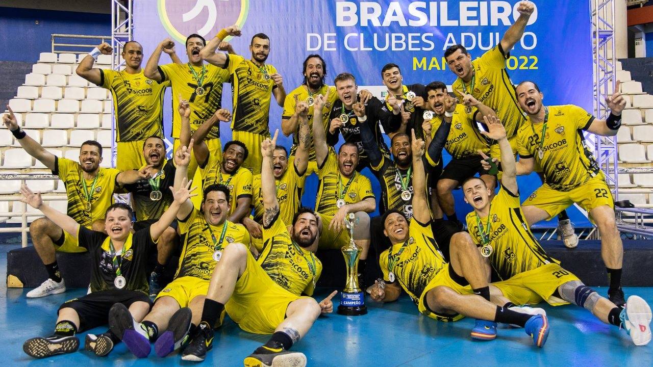 Cascavel Handebol é campeão do Campeonato Brasileiro de Clubes