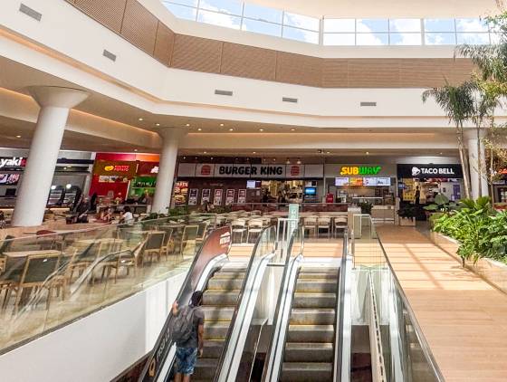 Catuaí Shopping Cascavel oferece estacionamento gratuito no horário do almoço