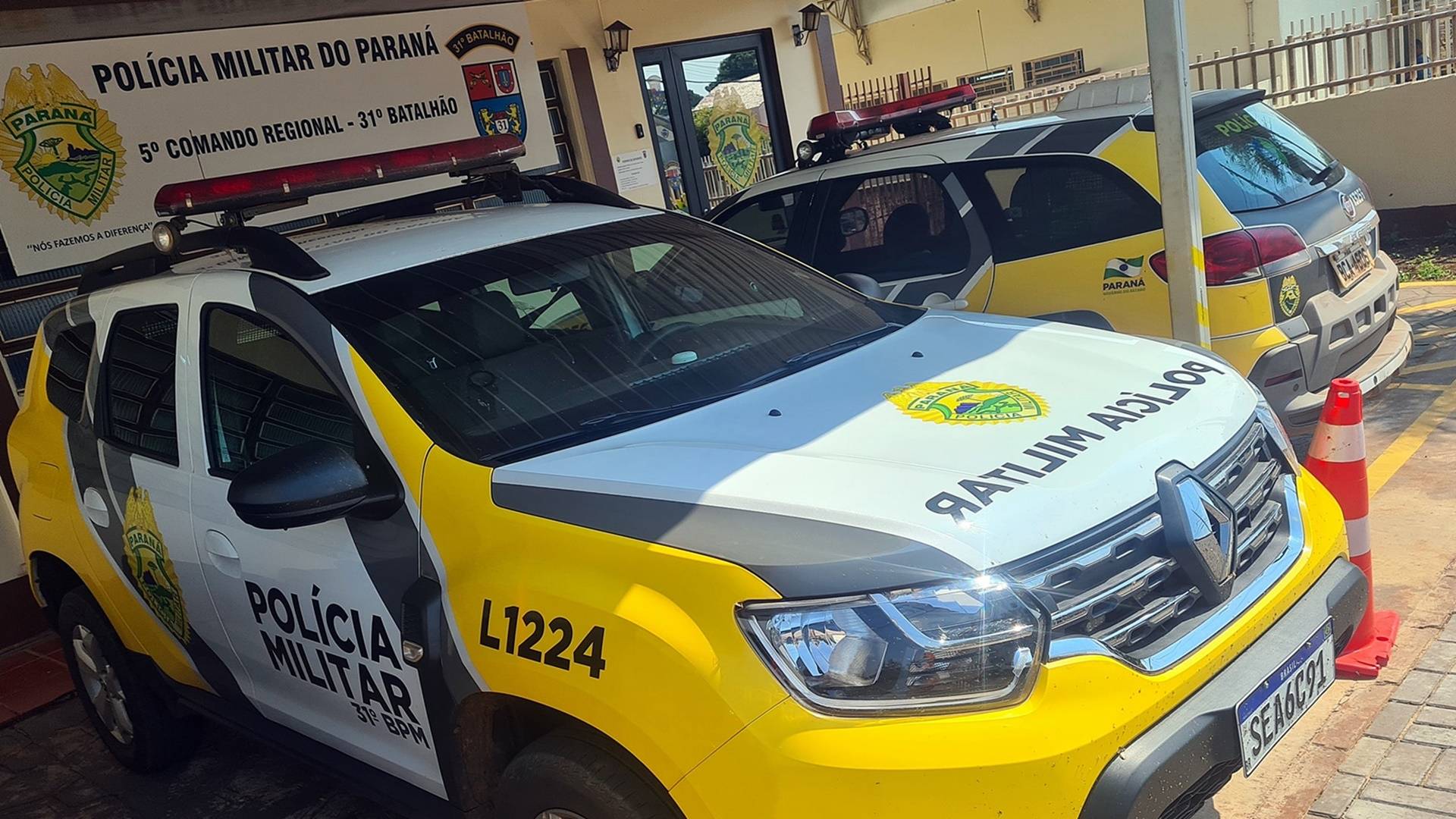 Tentativa de homicídio em Corbélia: PM prende três suspeitos e busca por um foragido