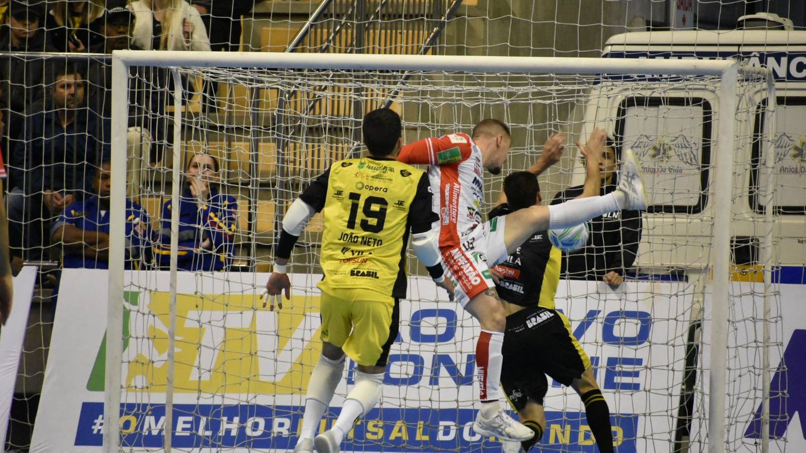 Cascavel Futsal é derrotado pelo Jaraguá em partida movimentada pela Liga Nacional