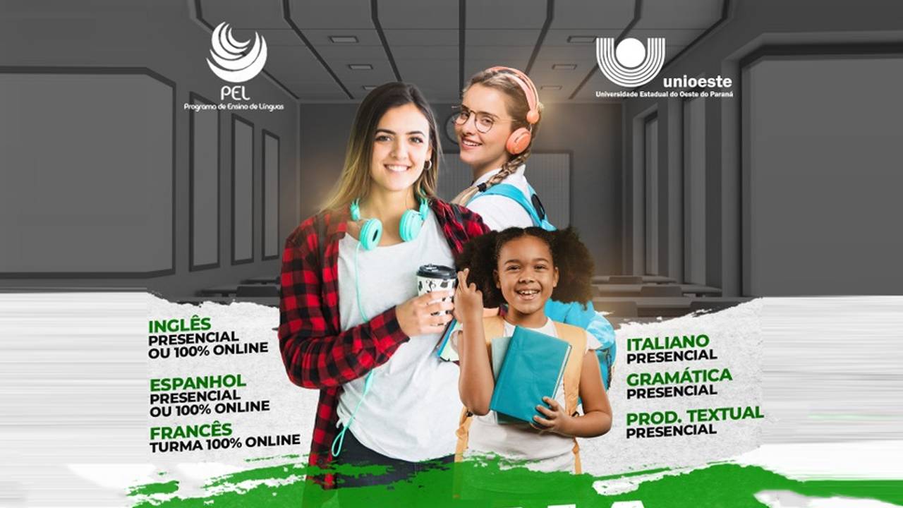 Unioeste abre inscrições para Programa de Ensino de Línguas