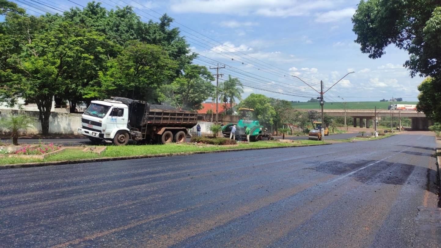 Corbélia: Empresa refaz recapeamento asfáltico após problemas de qualidade