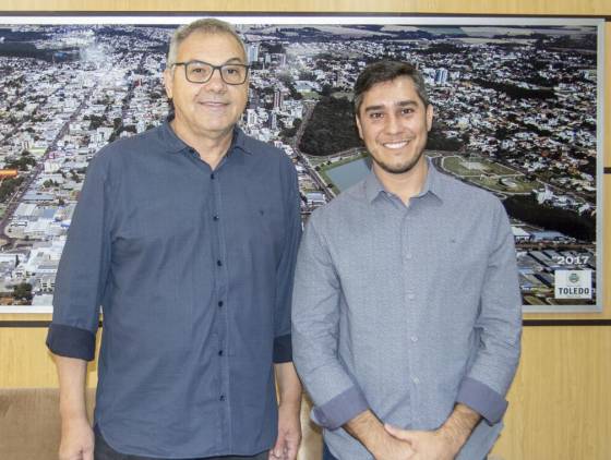 Superintendente do Ministério da Pesca visita Prefeitura de Toledo