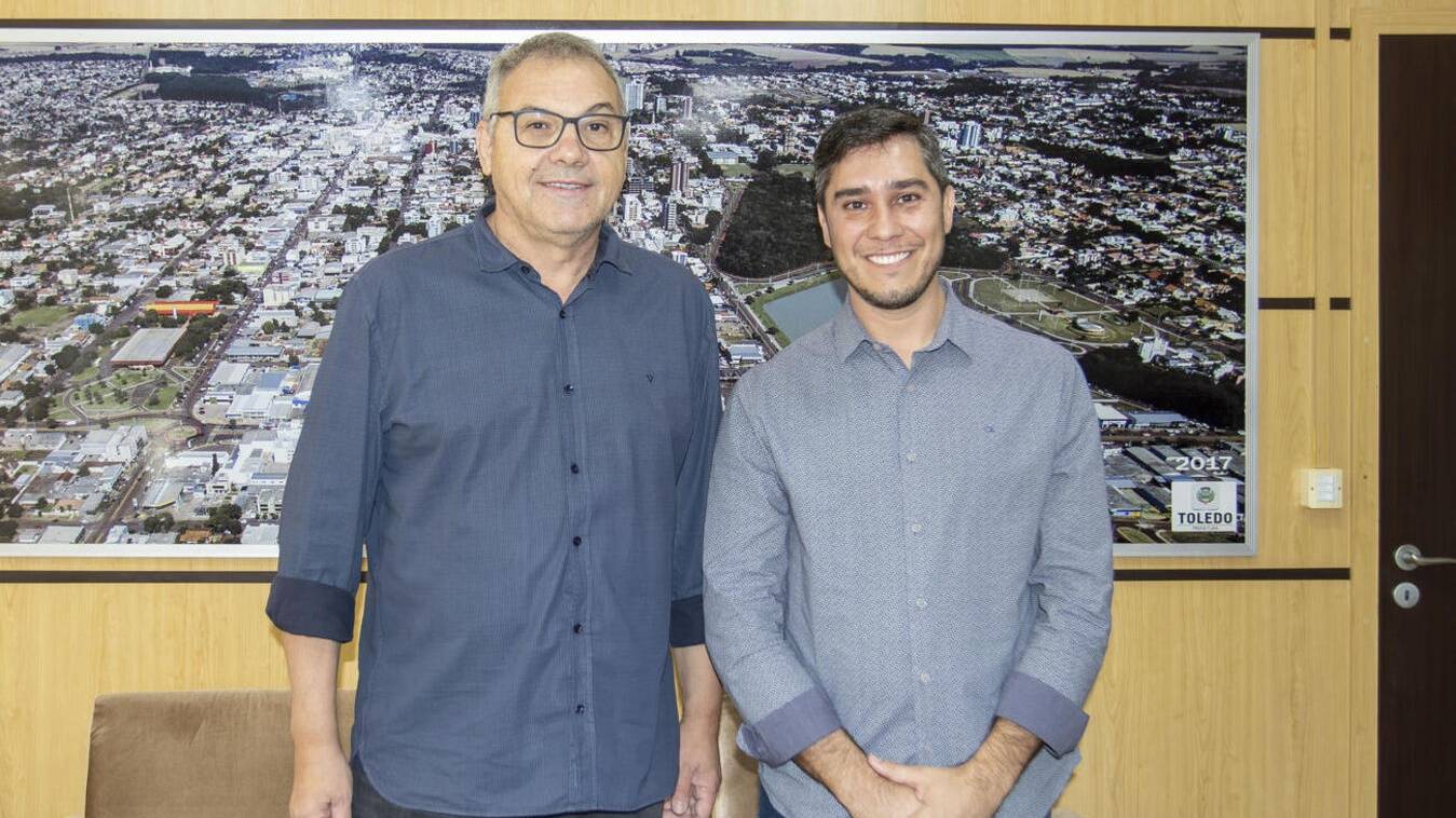 Superintendente do Ministério da Pesca visita Prefeitura de Toledo