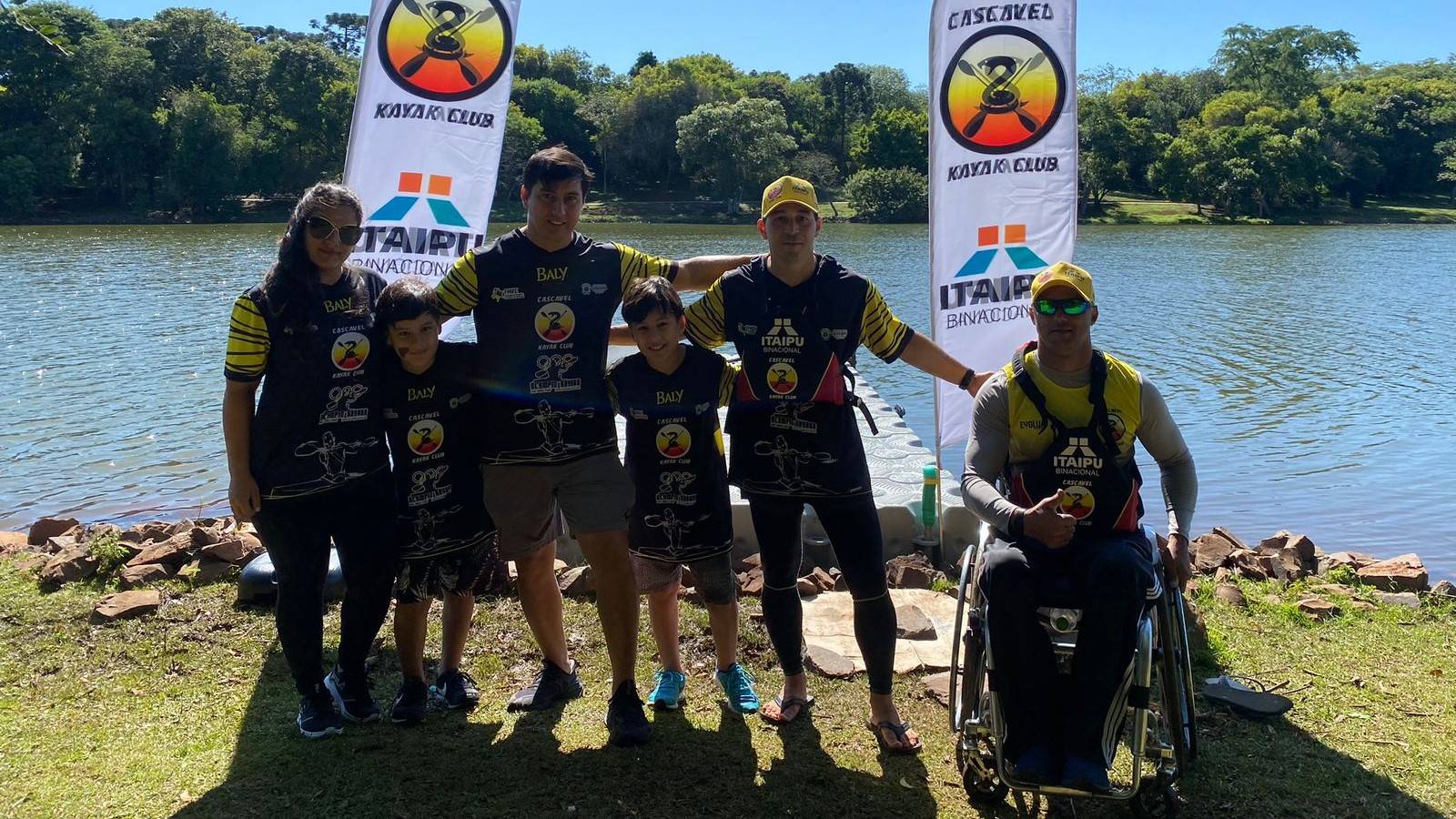 Com apoio da Itaipu Binacional, projeto Canoagem para todos Kayak Inclusão se estrutura em Cascavel