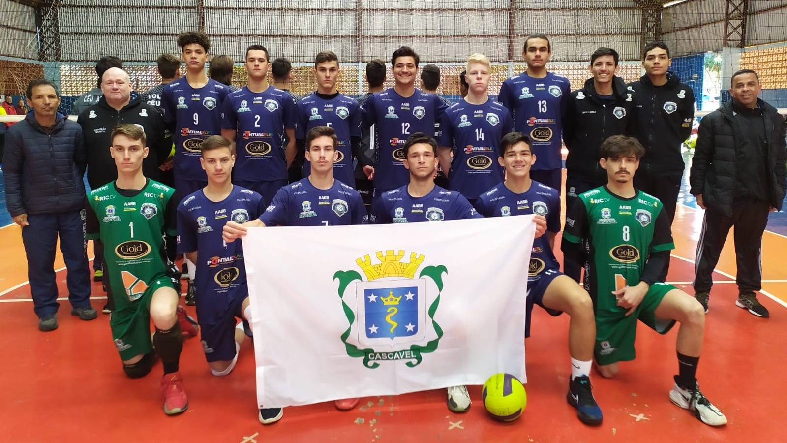 AABB/Vôlei Clube Cascavel faz bonito nos Jogos da Juventude do Paraná