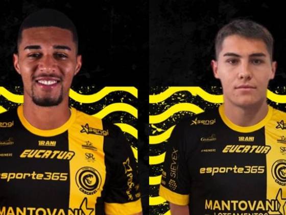 Cascavel reforça elenco para 2025 com Alex Paulino e Lucas Serafini