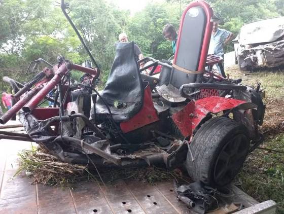 Motociclista de 69 anos morre em colisão frontal na PR-160, nos Campos Gerais do Paraná