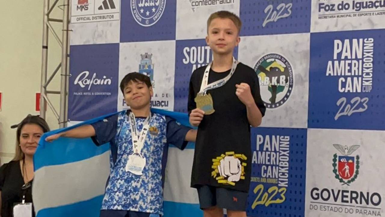 Rafael Turcato Kraiewski de Corbélia, Conquista medalha de ouro no Pan-Americano de Kickboxing