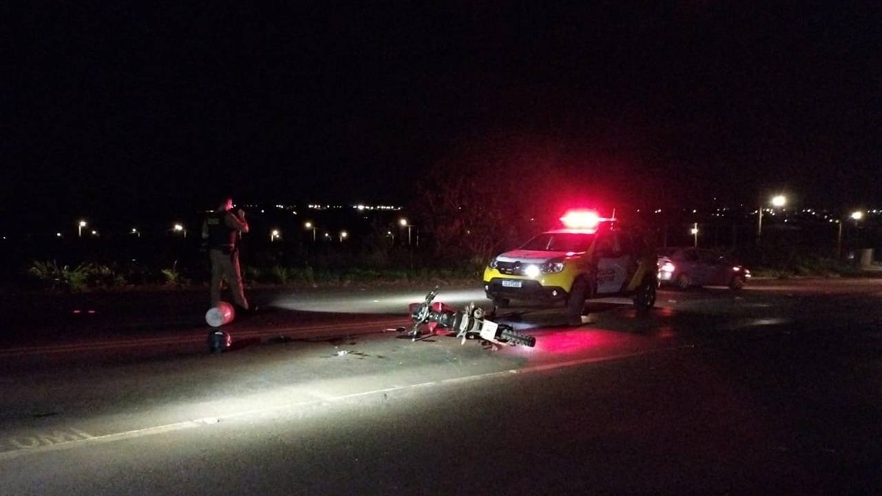 Homicídio: Motociclista é alvejado por ao menos 10 disparos de arma de fogo na PR-364 em Terra Roxa