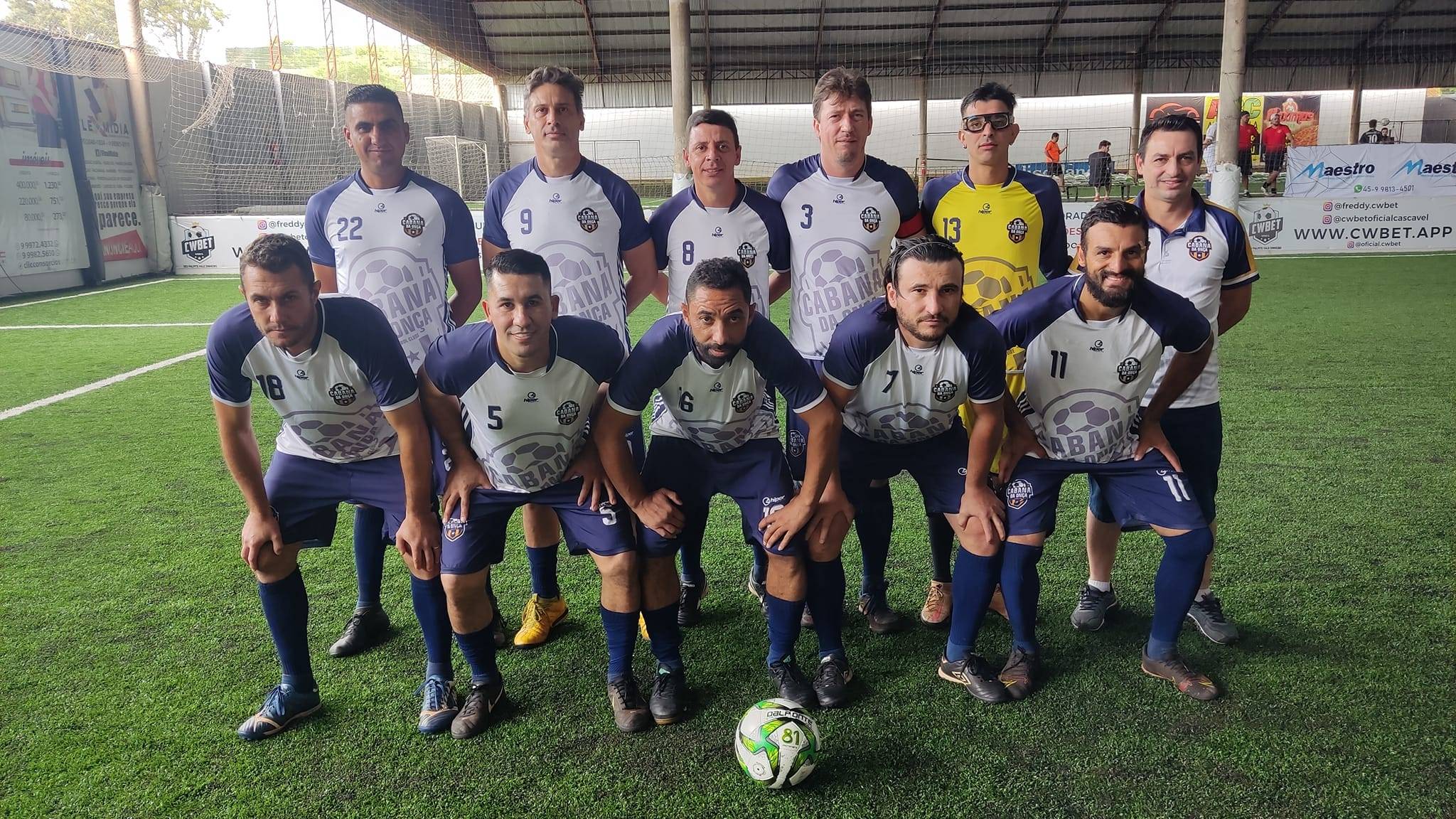 Em jogo pegado, Cabana da Onça vence Amigos do Madril pela Copa Cwbet Master35