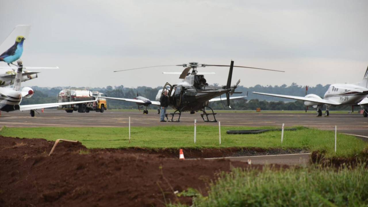 PF realiza exercícios simulados contra ameaças no Aeroporto Internacional de Foz do Iguaçu