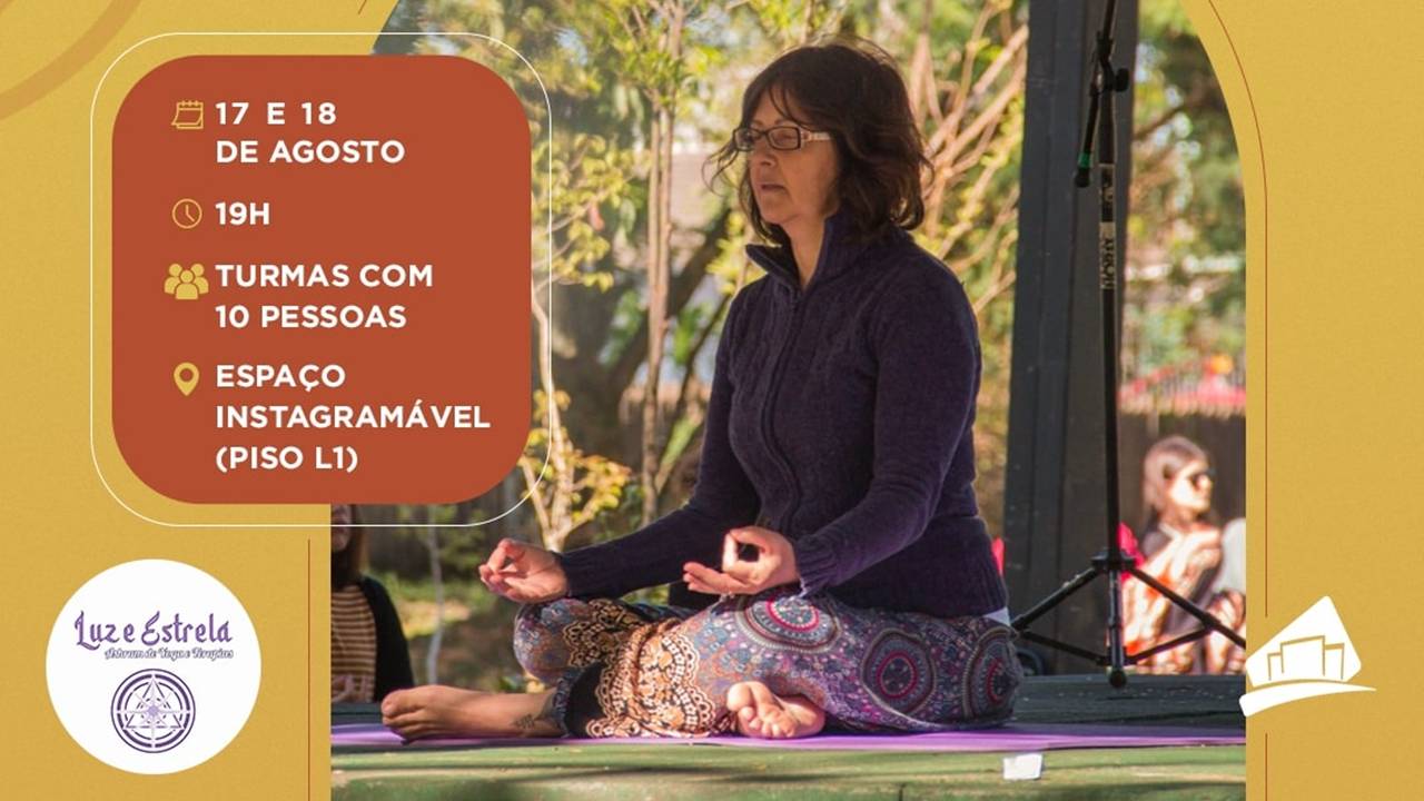 Experiências em Shopping de Cascavel terá workshops de yoga e aromas para ambientes