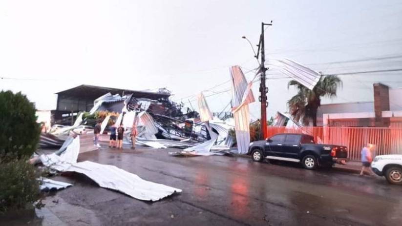 Mulher morre devido a temporal em Giruá