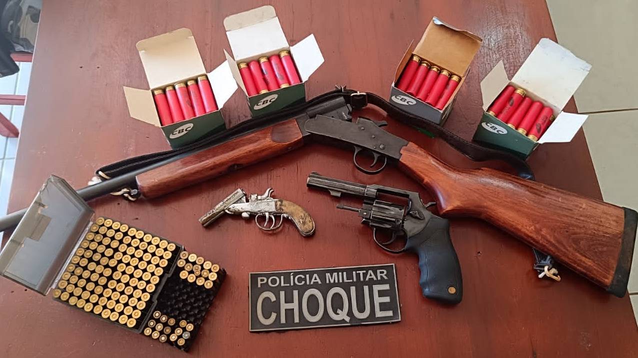 Força Total Brasil: Ação contra o tráfico e posse ilegal de armas em Corbélia, Cascavel e Ouro Verde