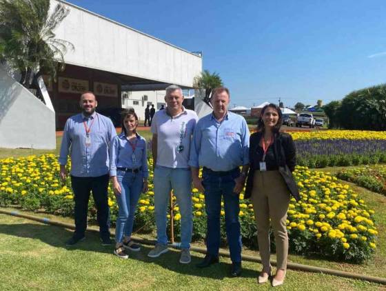 Coordenadores de feira gaúcha vem conhecer preparativos do Show Rural