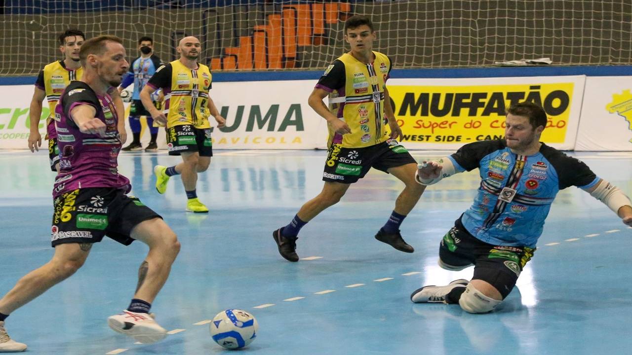 Cascavel Futsal vende ingressos a R$ 10 para jogo contra Guarapuava