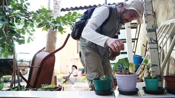 Saúde vai vistoriar mais de 4,7 mil casas para índice de infestação do mosquito da dengue