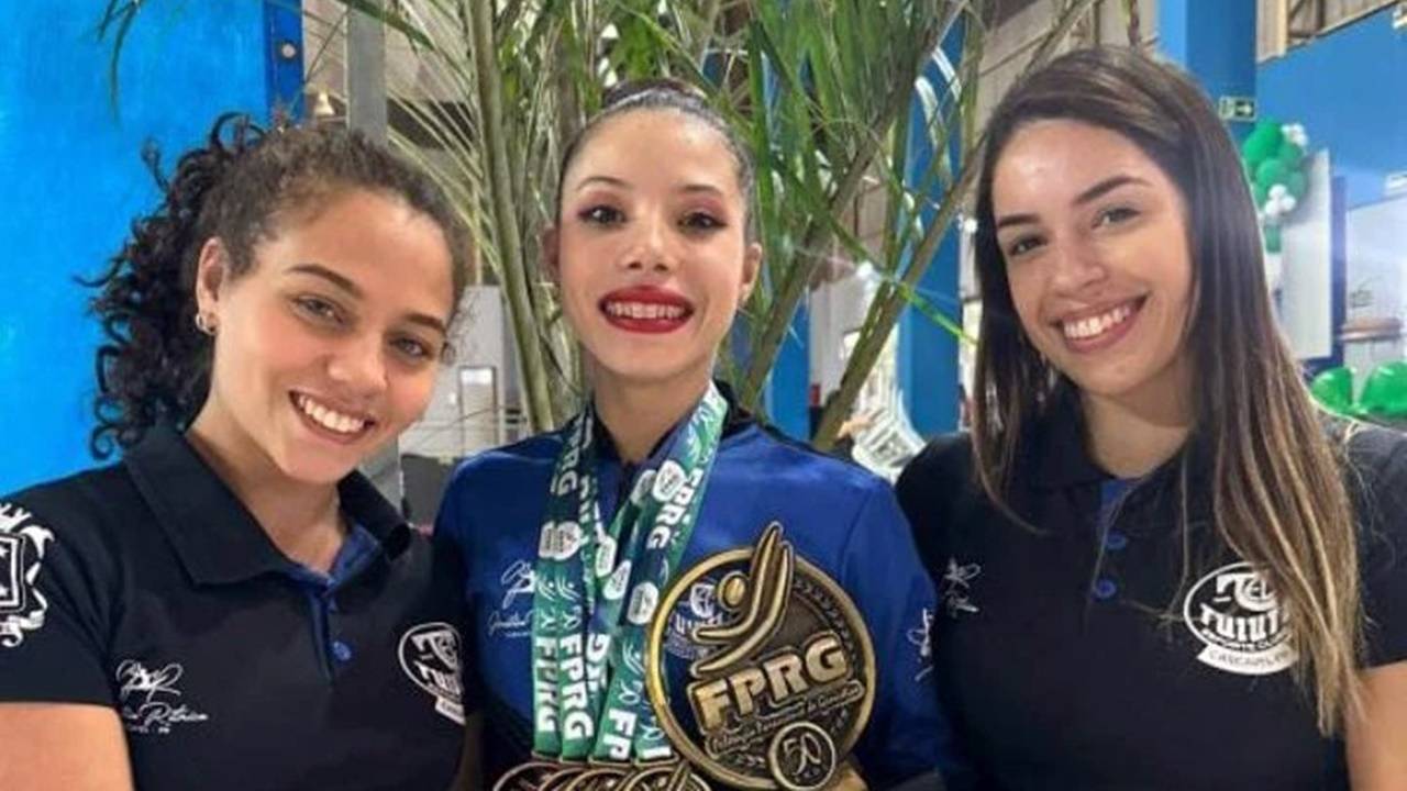 Tuiuti domina o pódio no Campeonato Paranaense de Ginástica Rítmica