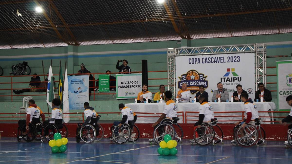 Copa Cascavel de Basquete em Cadeira de Rodas movimenta o paradesporto na região oeste
