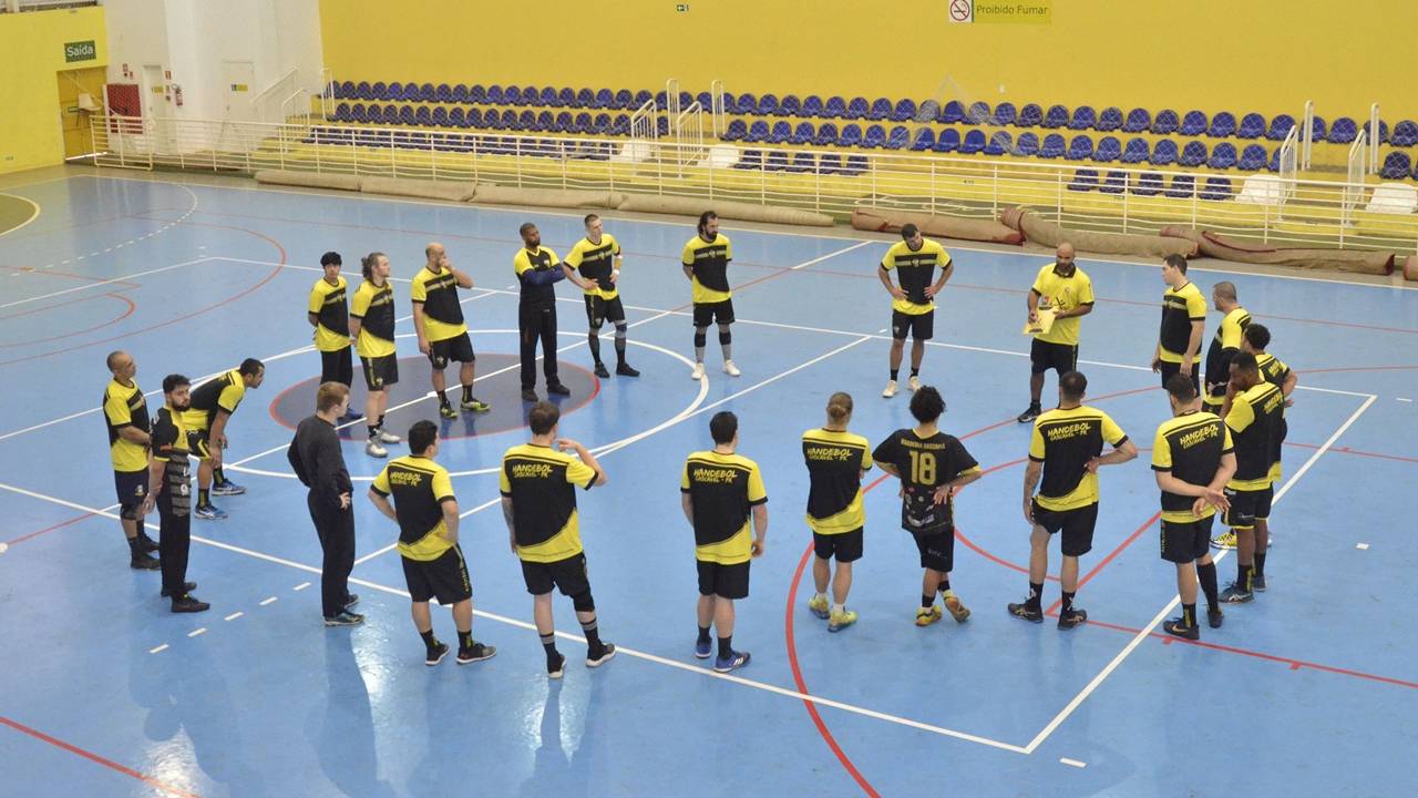 Cascavel Handebol Masculino realiza fase de treinamentos para 2021