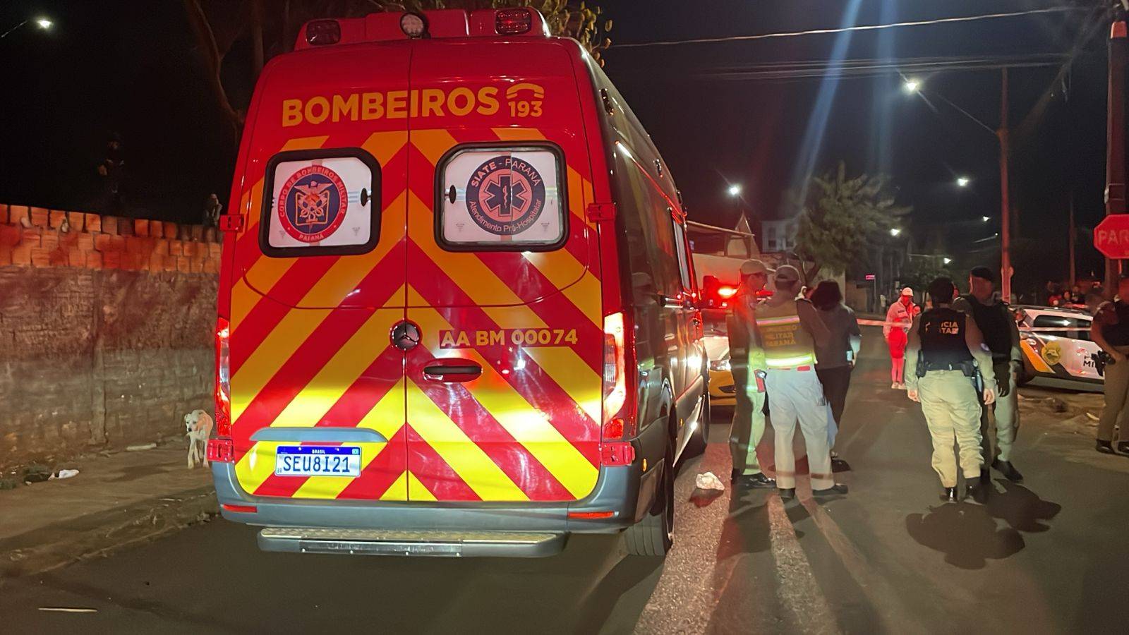 Homem é alvejado por quatro disparos de arma de fogo no Bairro Interlagos em Cascavel