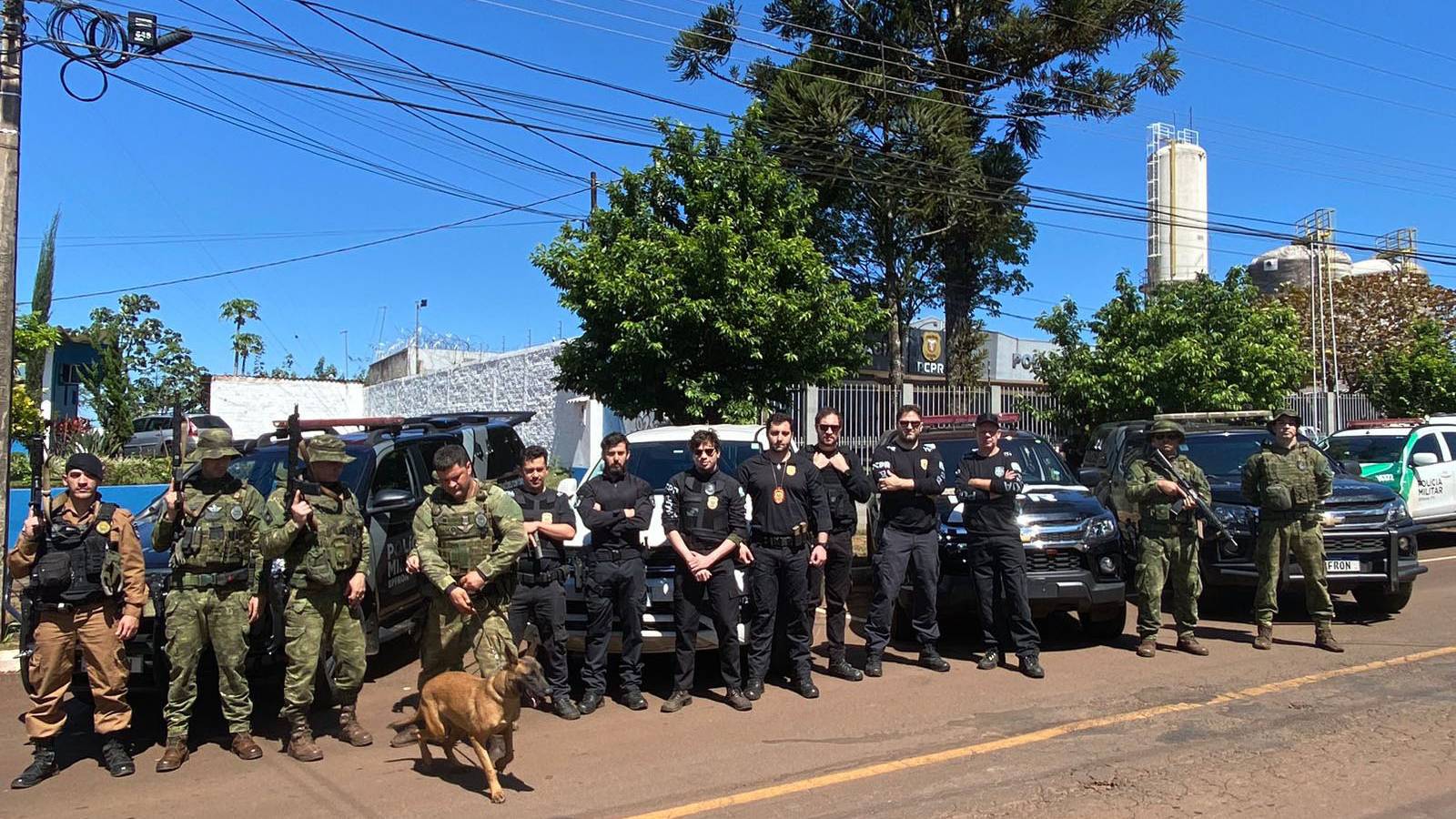 Operação Manutentia II mira tráfico de drogas e comércio ilegal de armas no Oeste do Paraná