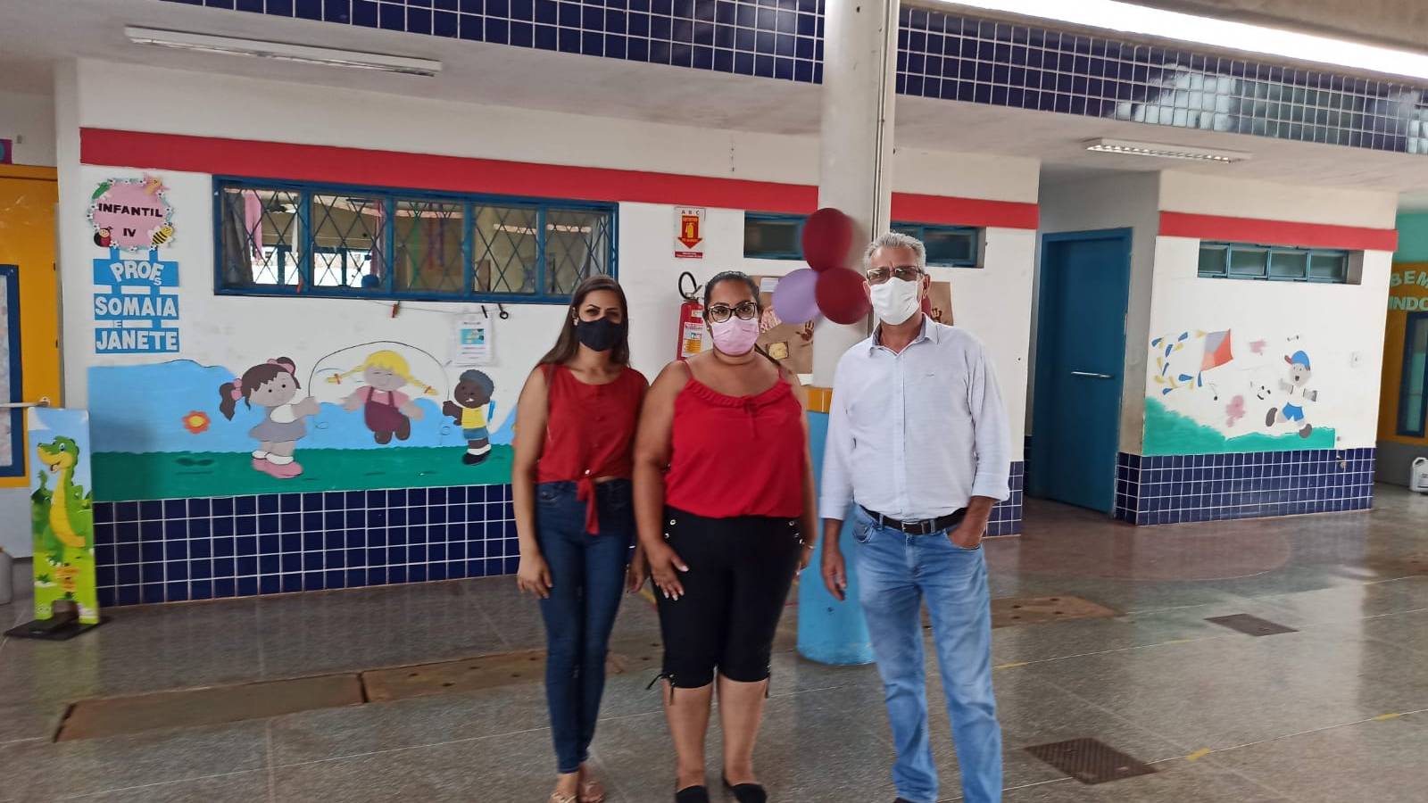 Professor Santello pede por melhorias em CMEI do bairro Cascavel Velho